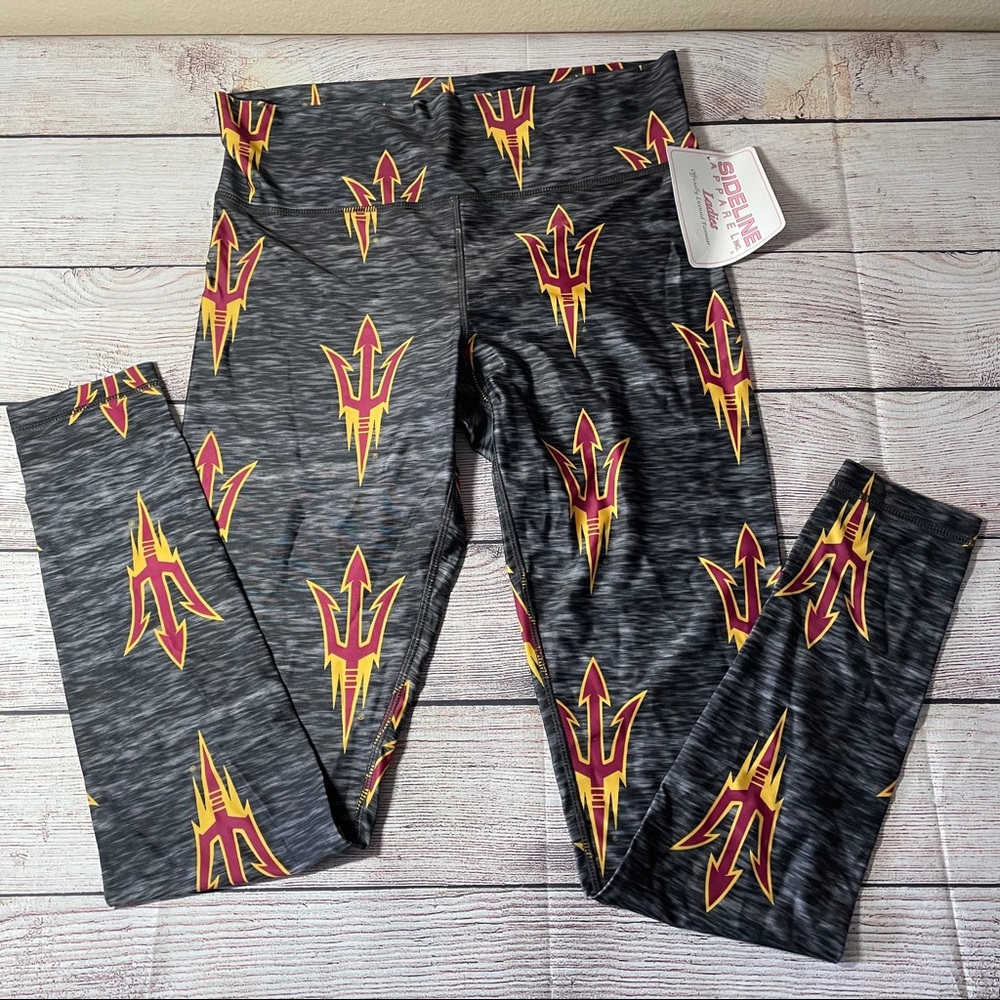 Sideline Apparel AZ Sundevils Leggings NWT